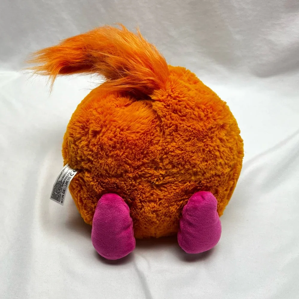 Basic Fun 2022 Misfittens Get Meowt Orange Pink Plush Series 2 Stuffed Animal